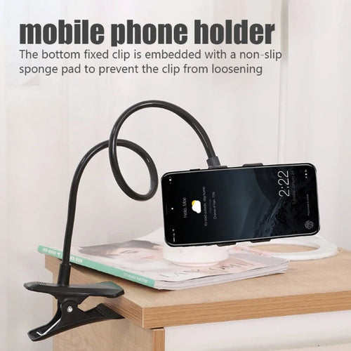 Hands-Free Phone Mount -  Holder for Bed, Desk & More